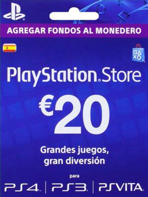 PSN CARD 20 EUROS, PS5 Games Uruguay